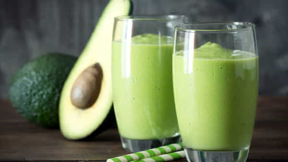 Batido de aguacate y jengibre