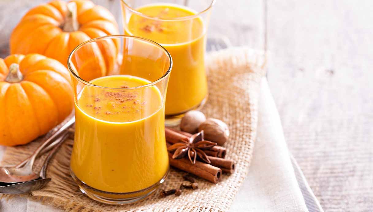 Batido de calabaza y canela