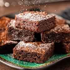 Brownies de Harina de Algarroba Keto