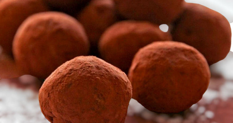 Trufas de Chocolate Keto