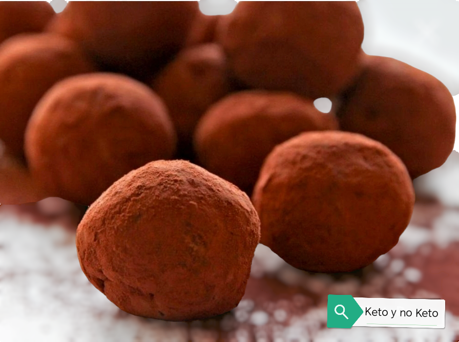 Trufas de Chocolate Keto